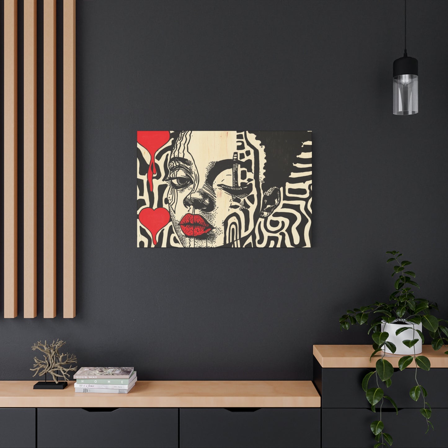 Modern African American Pop Art | Charge it to My Heart