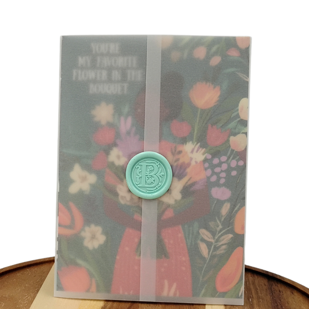 Celebrate Her Unique Beauty with "Favorite Flower" Greeting Card