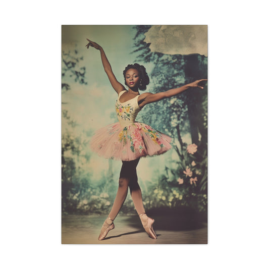 Elegant Black Ballerina Wall Decor - Home or Studio