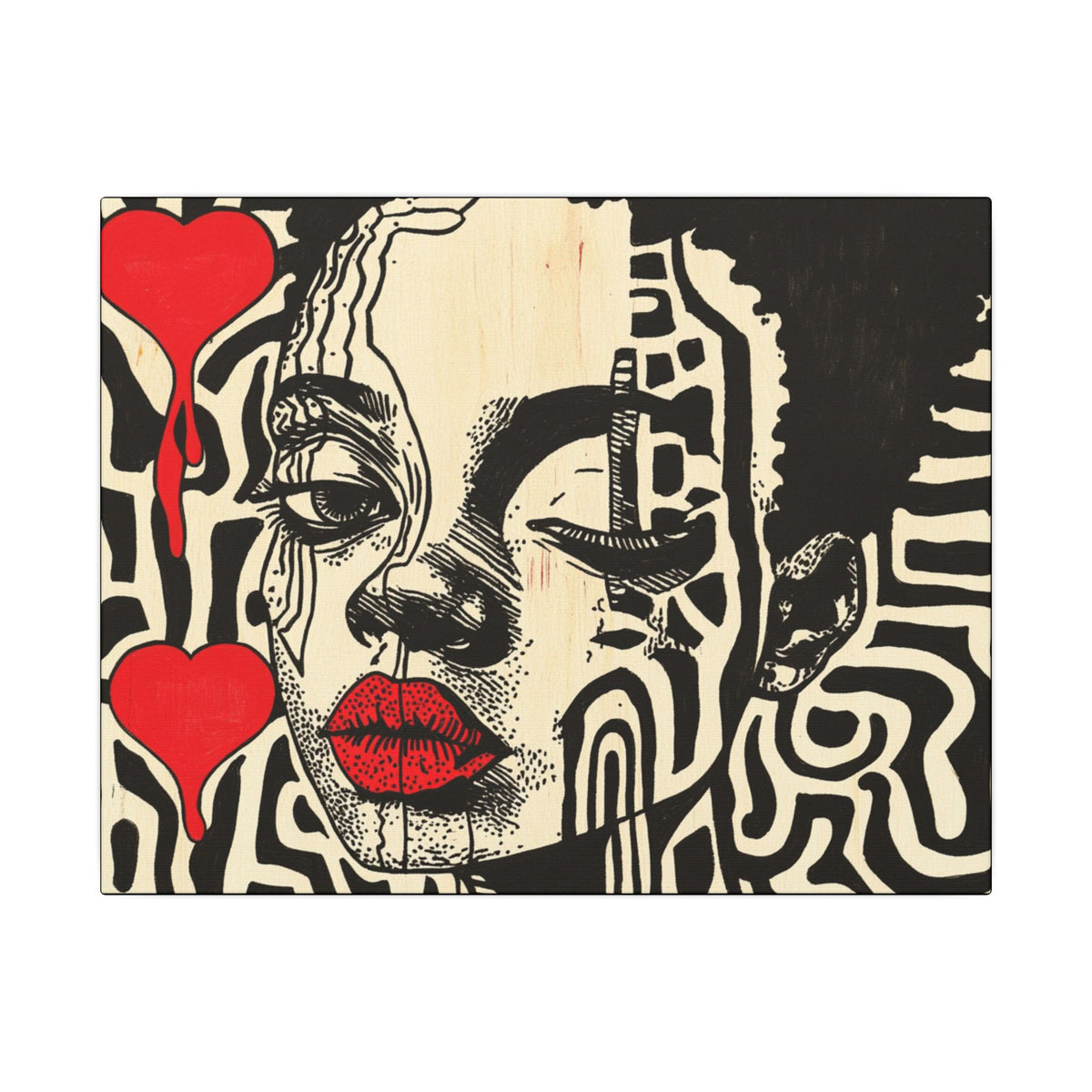 Matte Canvas, Stretched, 0.75" (Multi-Size)
