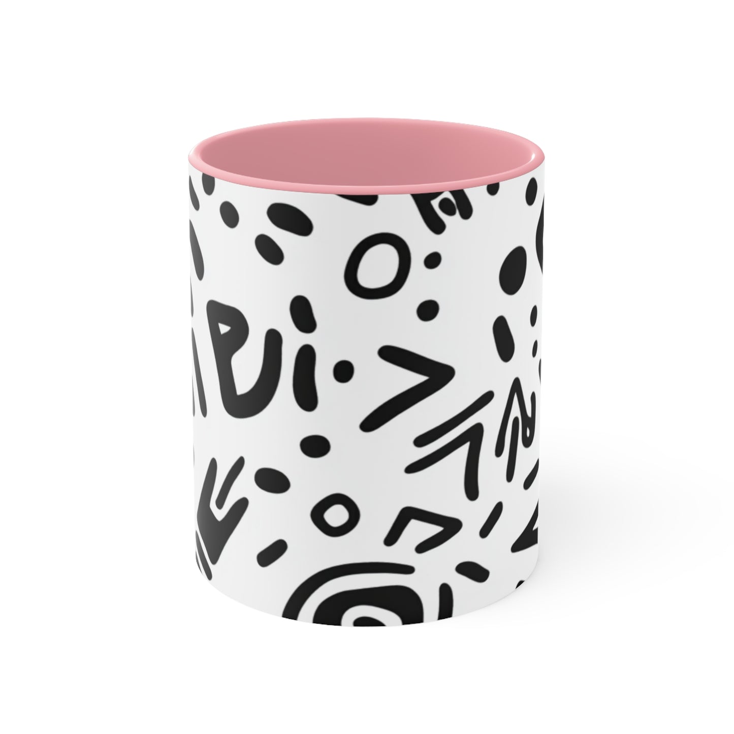 Artistic Accent Mug for Home Decor, Unique Coffee Cup, Stylish Drinkware