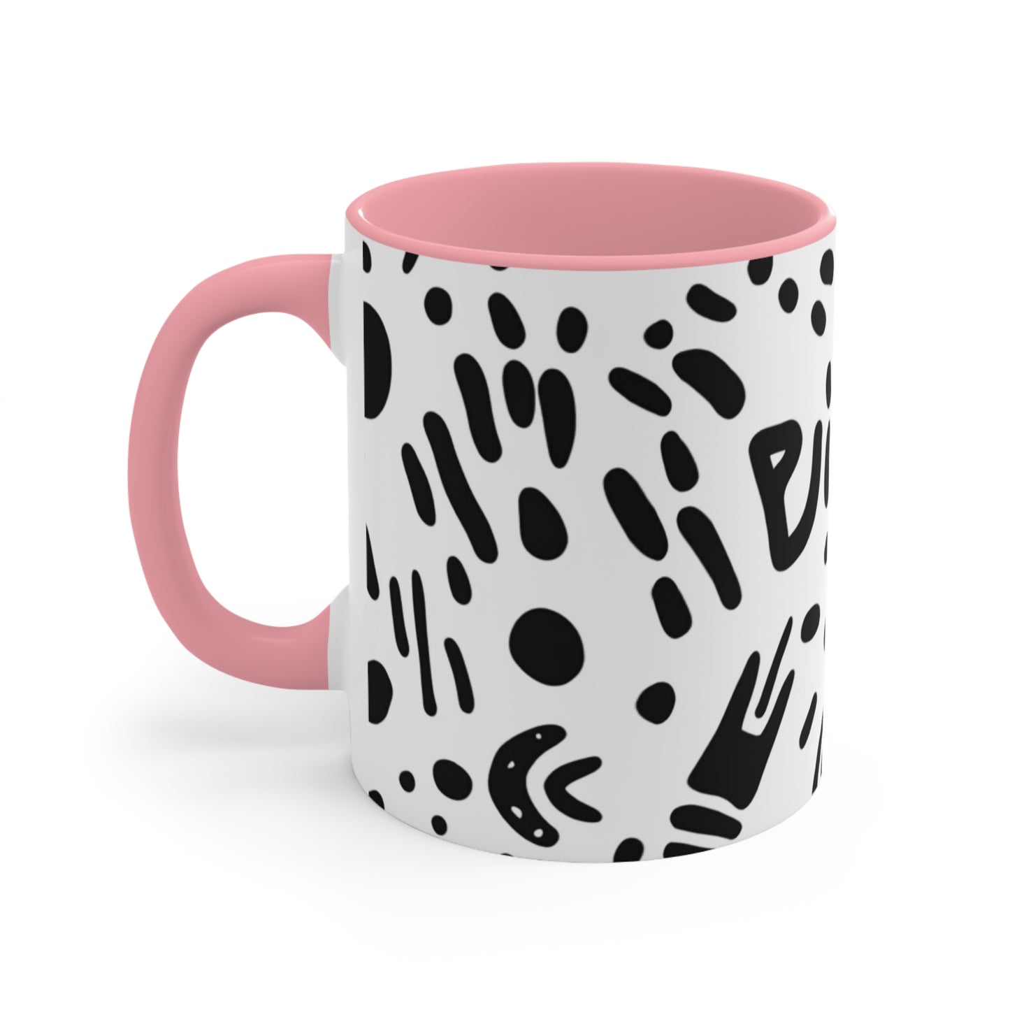 Artistic Accent Mug for Home Decor, Unique Coffee Cup, Stylish Drinkware