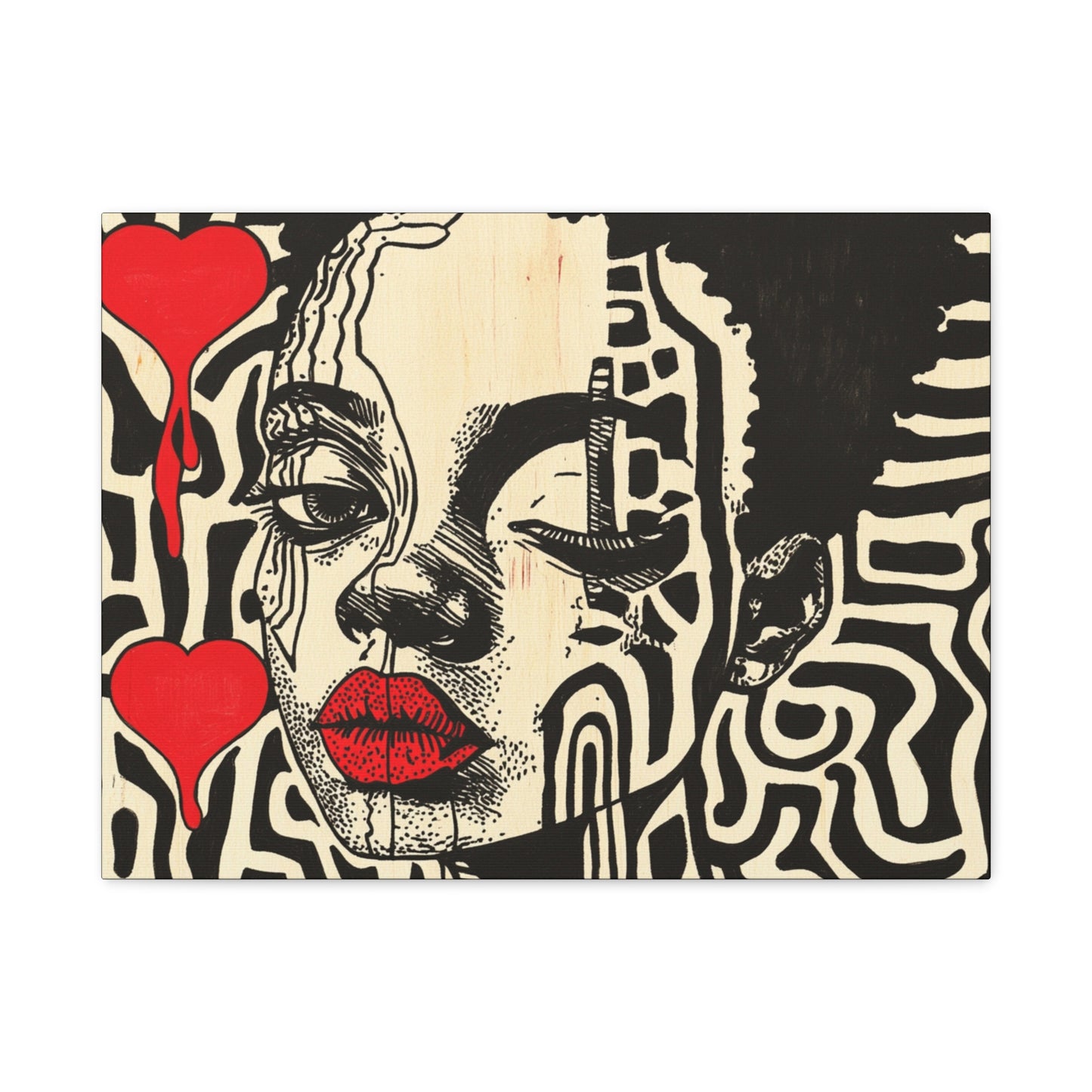 Modern African American Pop Art | Charge it to My Heart