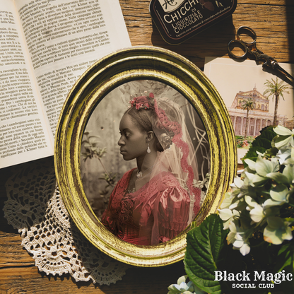 Dove Stanford | Digital Art | Historical Synthograph | Black Romanticism
