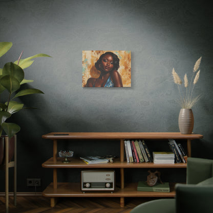 Vintage African American Glamour Canvas Art | Sunkissed