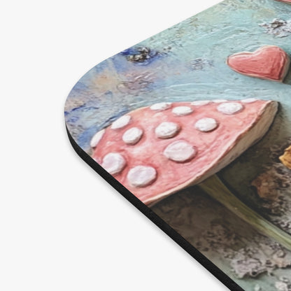 Beauty and Shrooms | Mouse Pad (Rectangle)