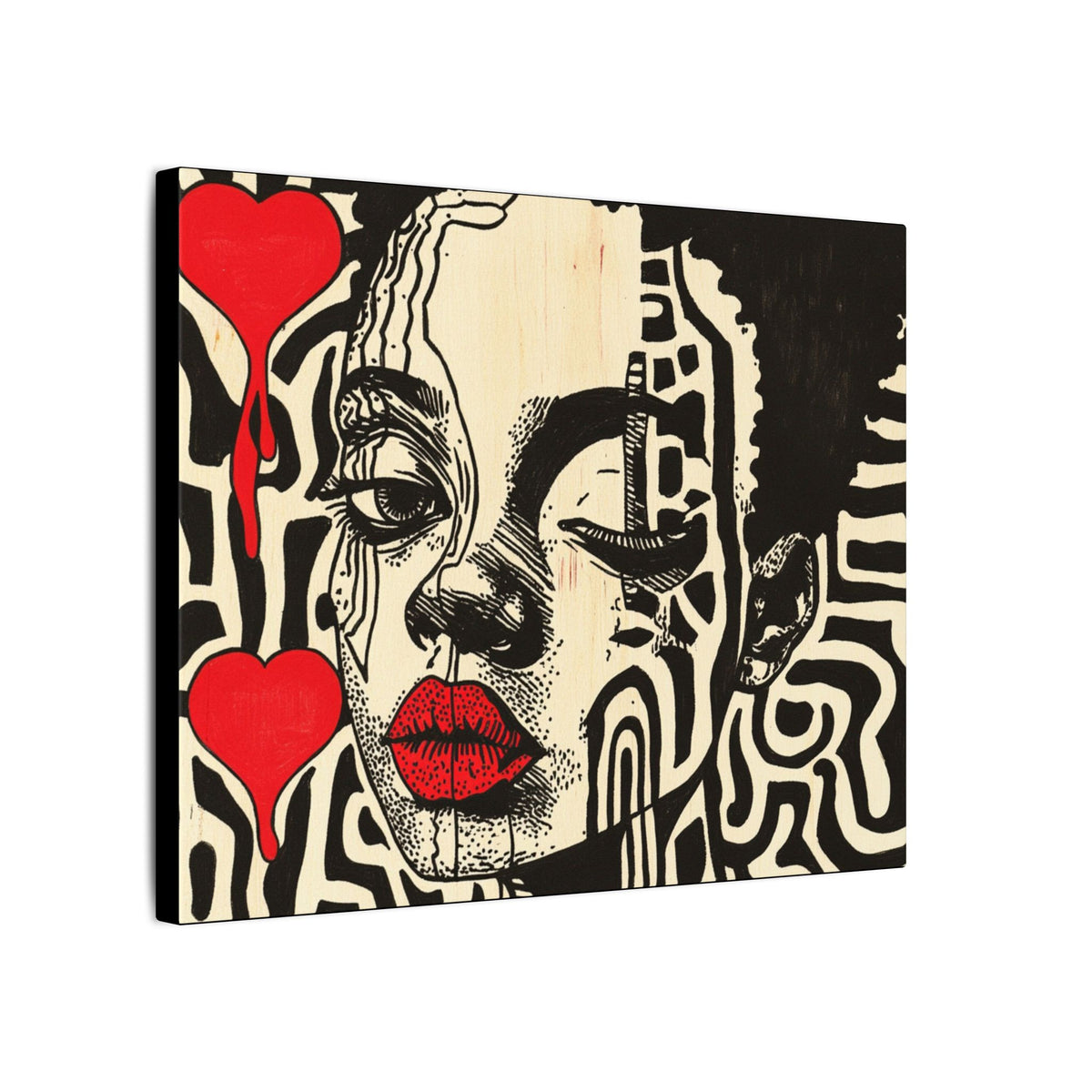 Matte Canvas, Stretched, 0.75" (Multi-Size)