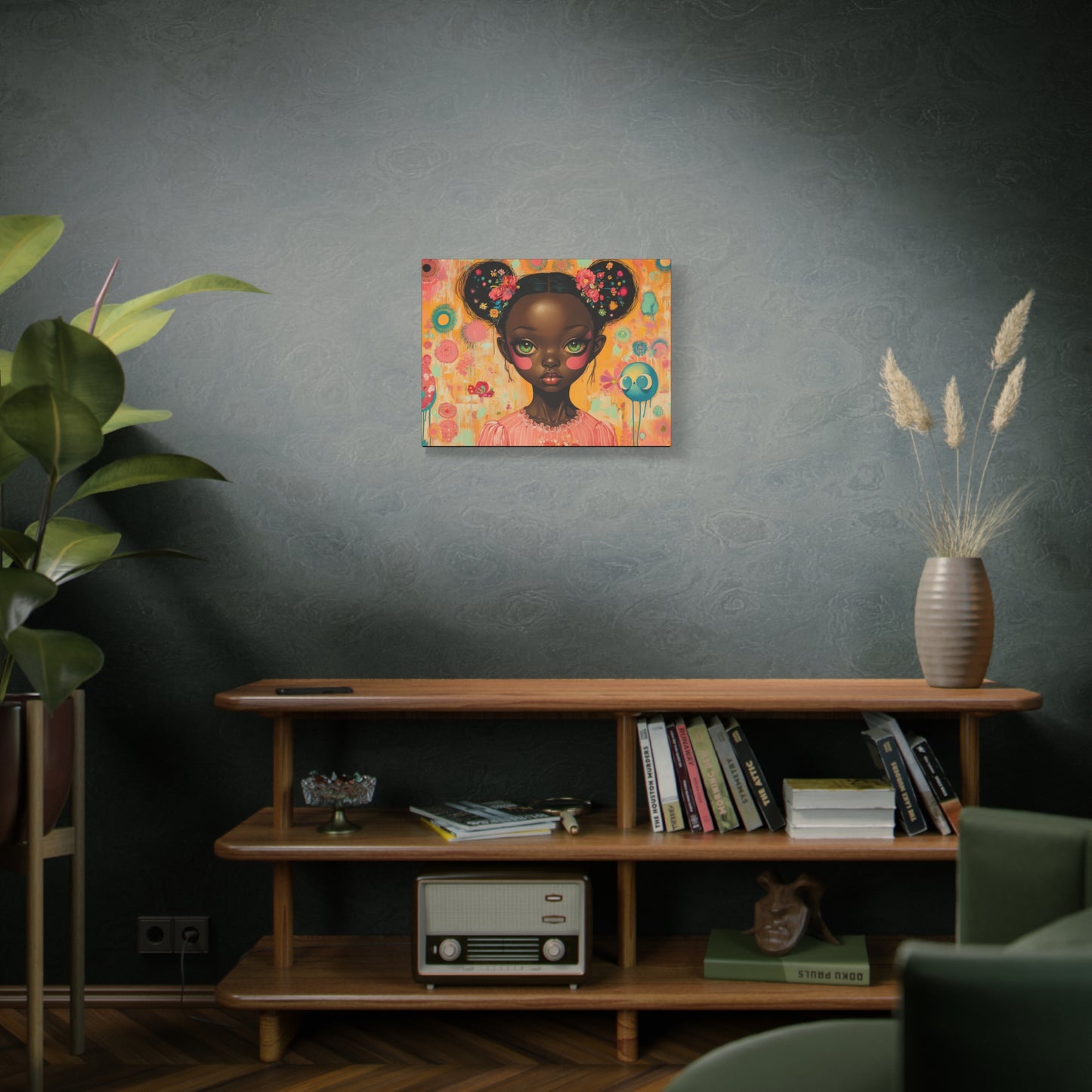 African American Pop Art Wall Canvas | On Bigger Eyes