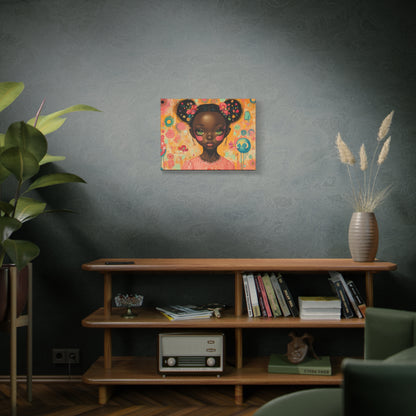 African American Pop Art Wall Canvas | On Bigger Eyes