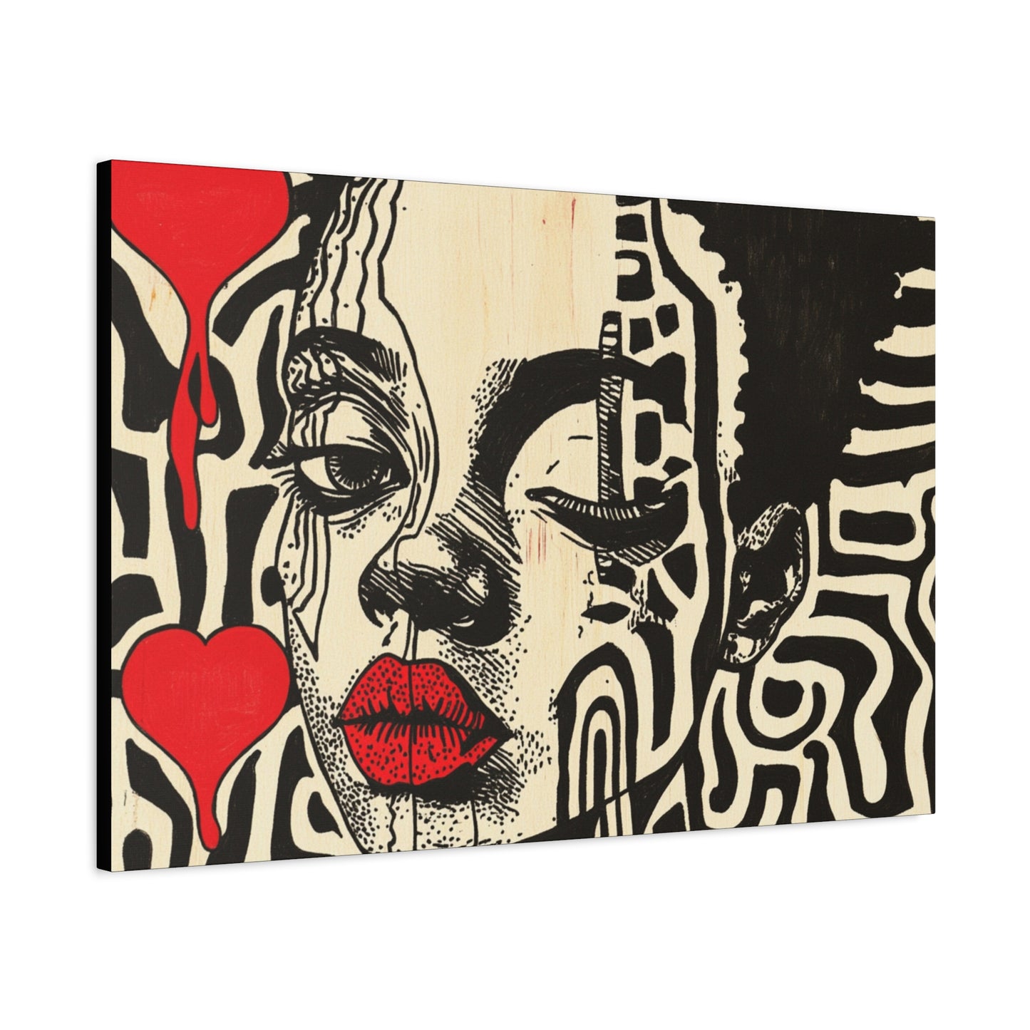 Modern African American Pop Art | Charge it to My Heart