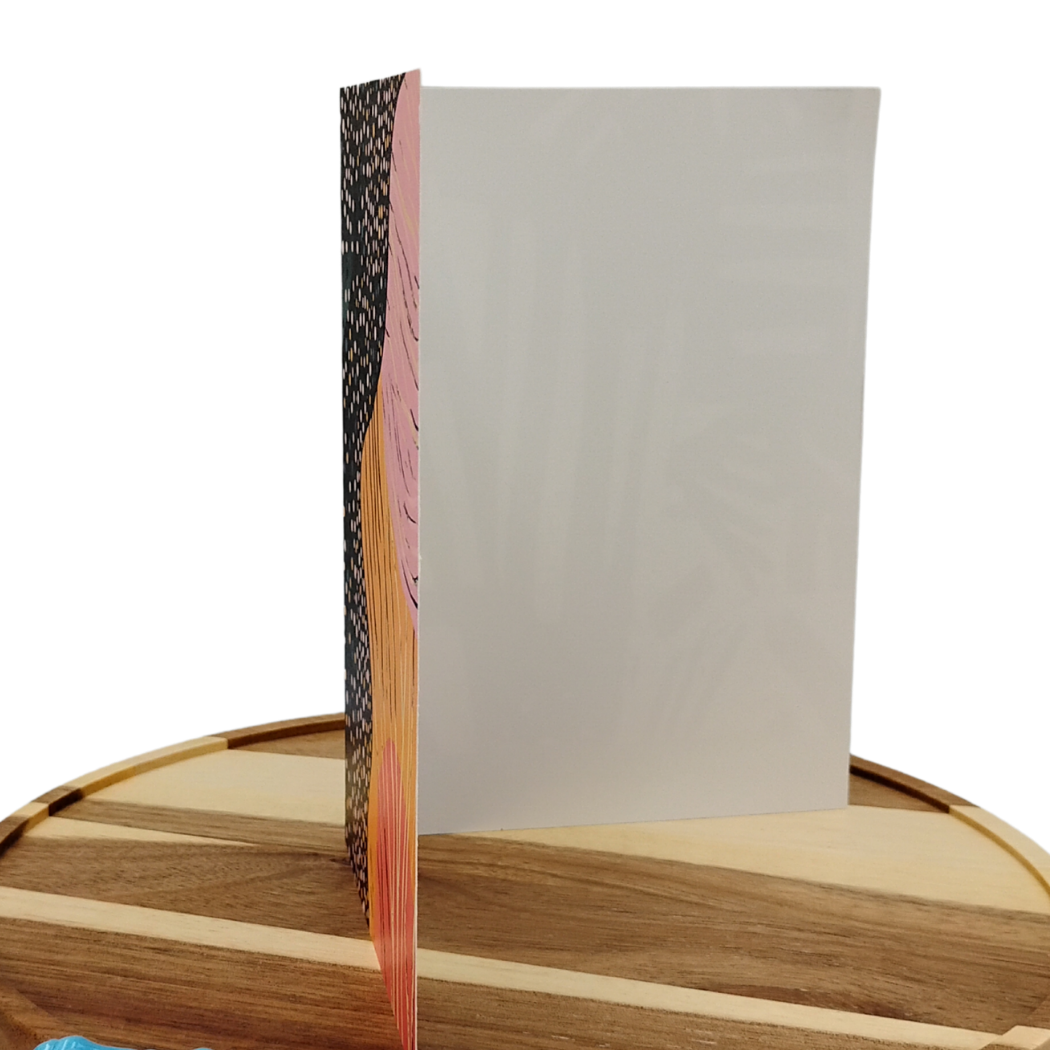 Abstract Dot Greeting Card - Blank Inside