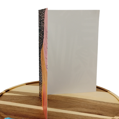 Abstract Dot Greeting Card - Blank Inside