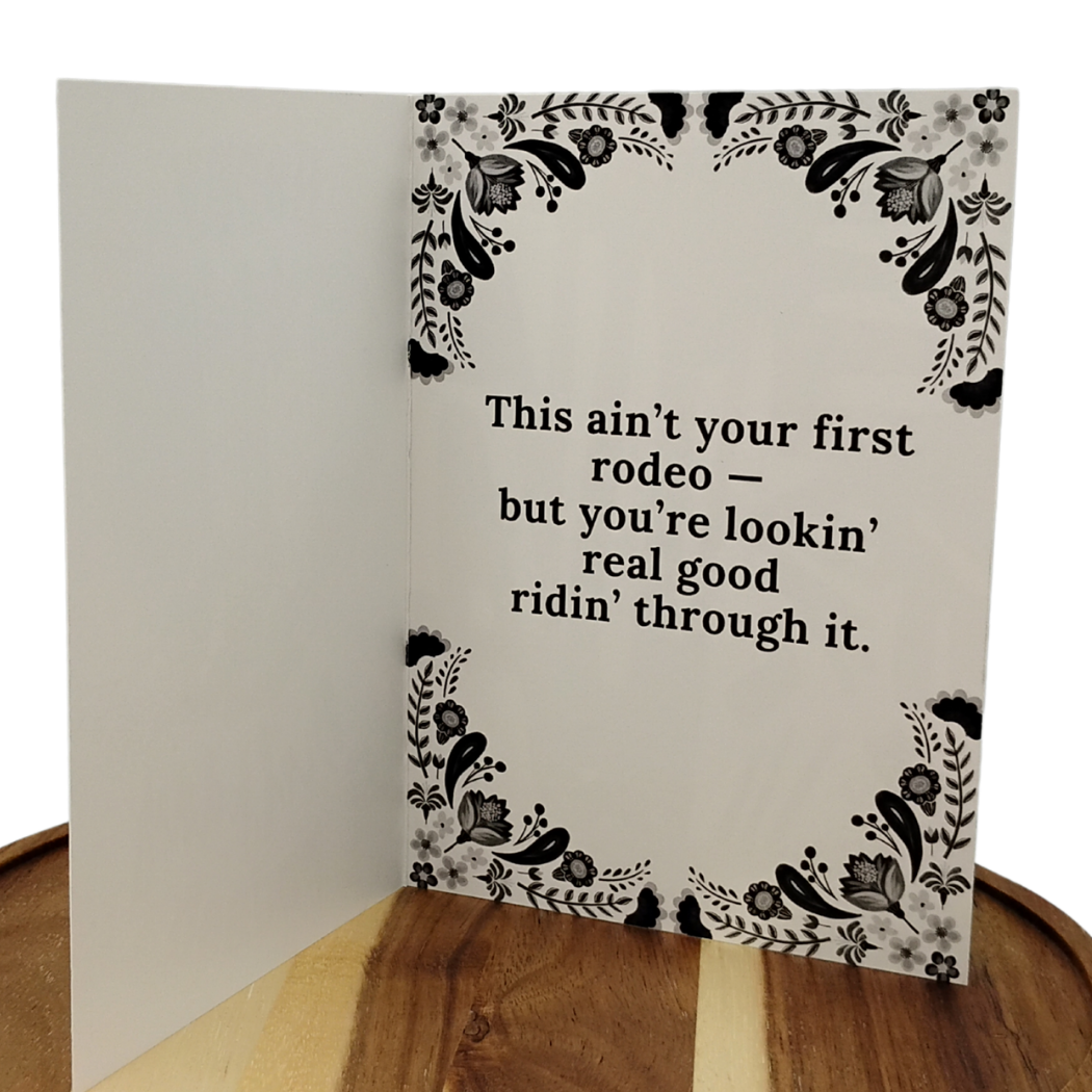Giddy Up for a Great Birthday with Our "Happy Birthday Podnah!" Card