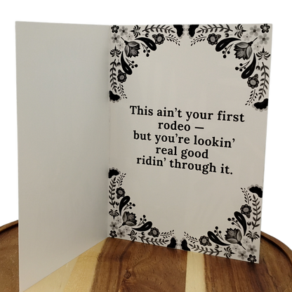 Giddy Up for a Great Birthday with Our "Happy Birthday Podnah!" Card