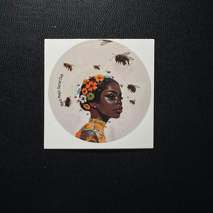 Queen Bee Sticker |  Honey line