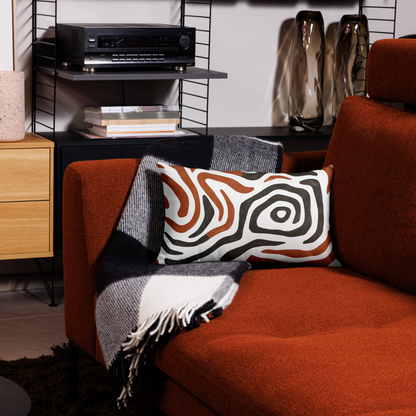 Black & Brown Pillow - Home Decor