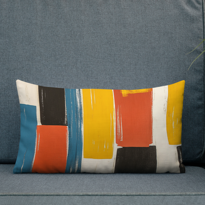 Vibrant Pattern Pillow – Eye-Catching Accent Pillow for Living Room and Home Decor