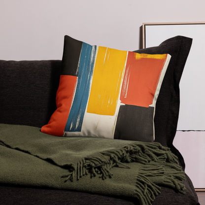 Vibrant Pattern Pillow – Eye-Catching Accent Pillow for Living Room and Home Decor
