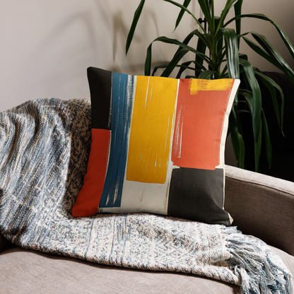 Vibrant Pattern Pillow – Eye-Catching Accent Pillow for Living Room and Home Decor