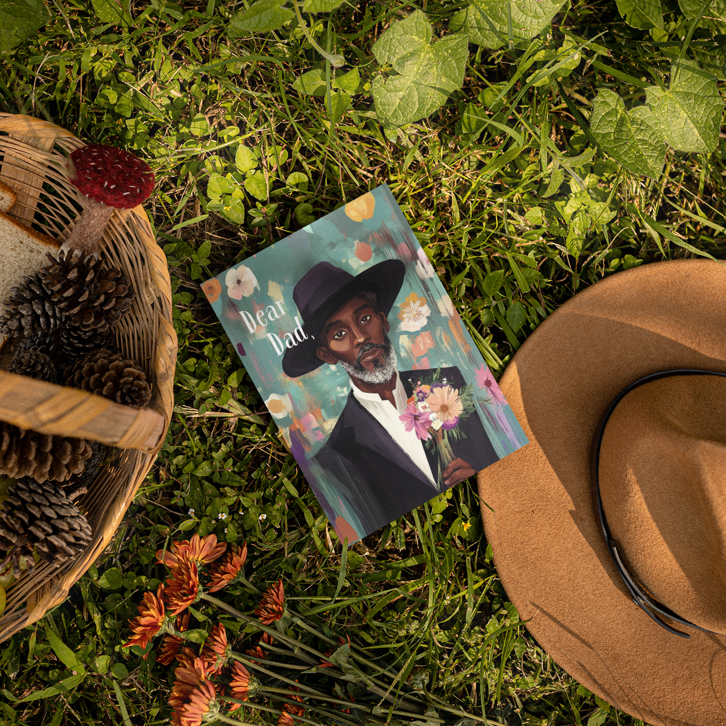 Father’s Day Card for Black Dads or Any Occasion  - Well-Dressed Dad