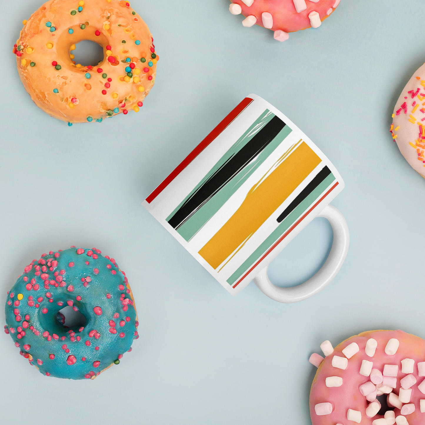 Chic Pattern Mug – Stylish and Unique Gift for Art Enthusiasts