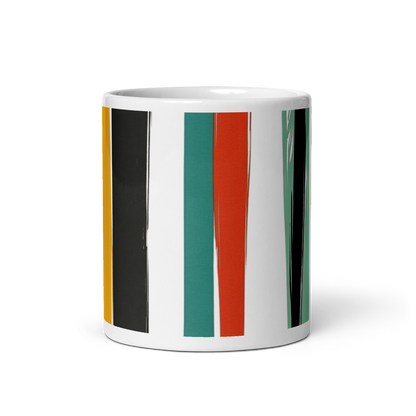 Chic Pattern Mug – Stylish and Unique Gift for Art Enthusiasts