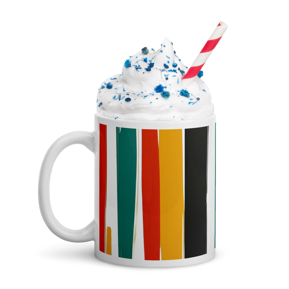 Chic Pattern Mug – Stylish and Unique Gift for Art Enthusiasts