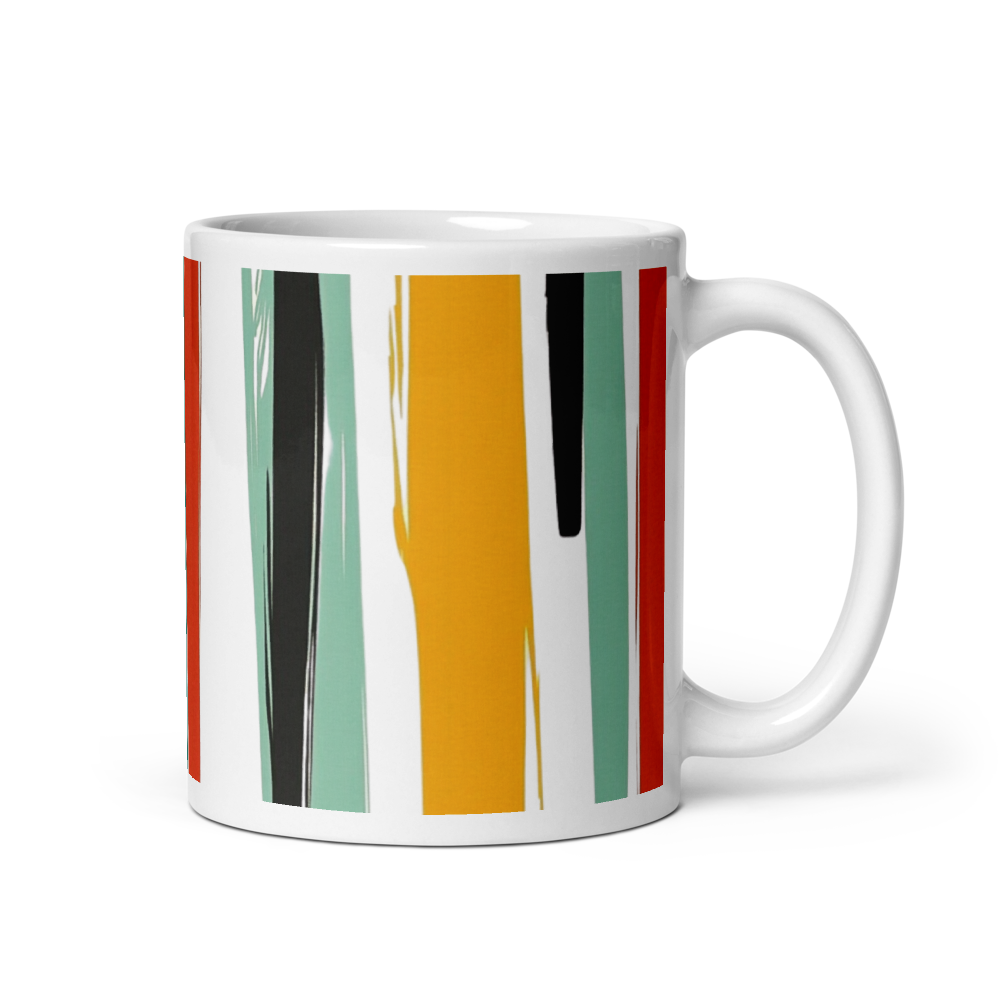 Chic Pattern Mug – Stylish and Unique Gift for Art Enthusiasts