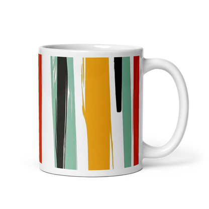 Chic Pattern Mug – Stylish and Unique Gift for Art Enthusiasts
