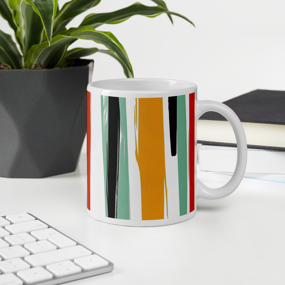 Chic Pattern Mug – Stylish and Unique Gift for Art Enthusiasts